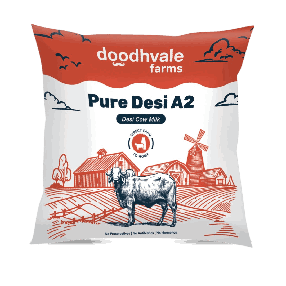 doodhvale farms order Pure Desi A2 Cow Milk online