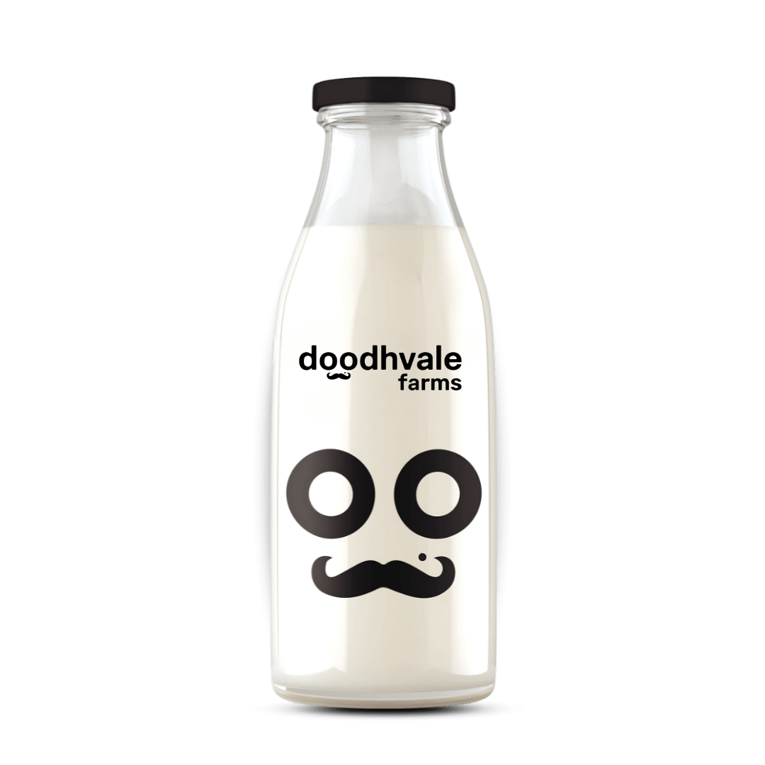 doodhvale farms order Cow Milk Premium - Glass Bottle online
